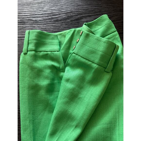 The Limited Cassidy Fit Bright Green ladies Pants sz. 0 - Picture 8 of 11